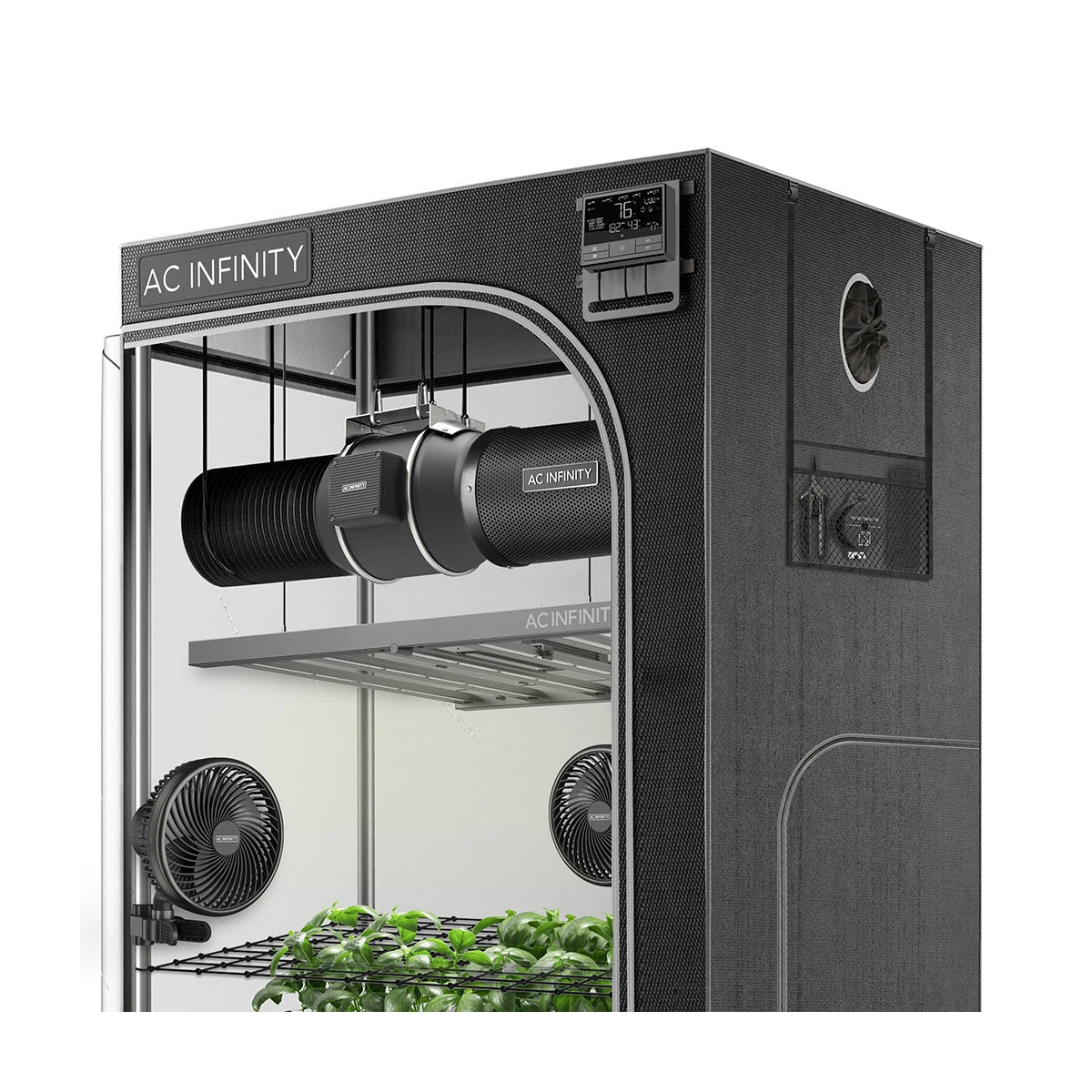 AC Infinity - Advance Grow Zelt-System 90x90x180 (3 Pflanzen)