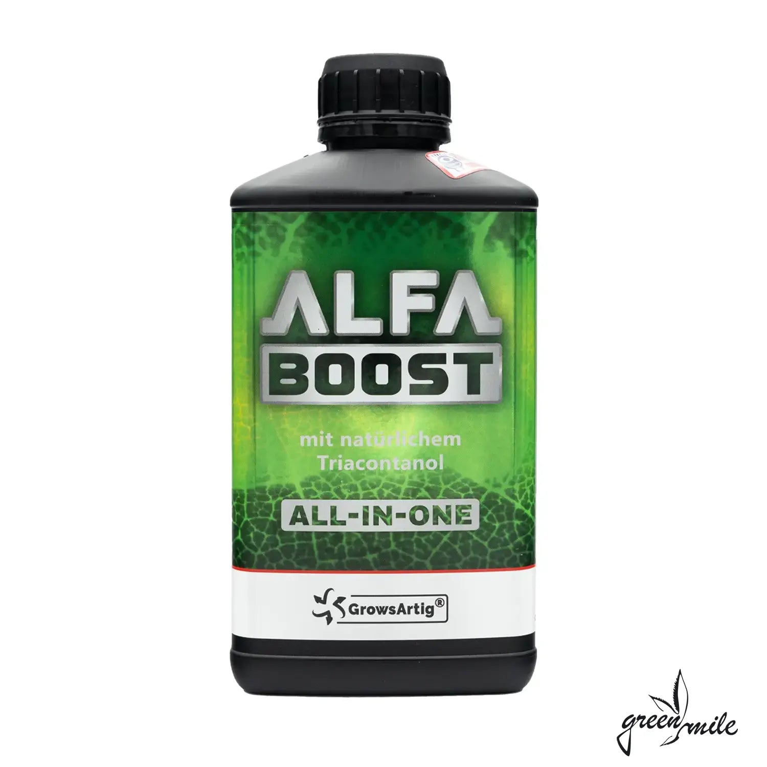 Alfa Boost, All in One Pflanzenbooster, 100% Organisch, 0,5L, Vorderansicht