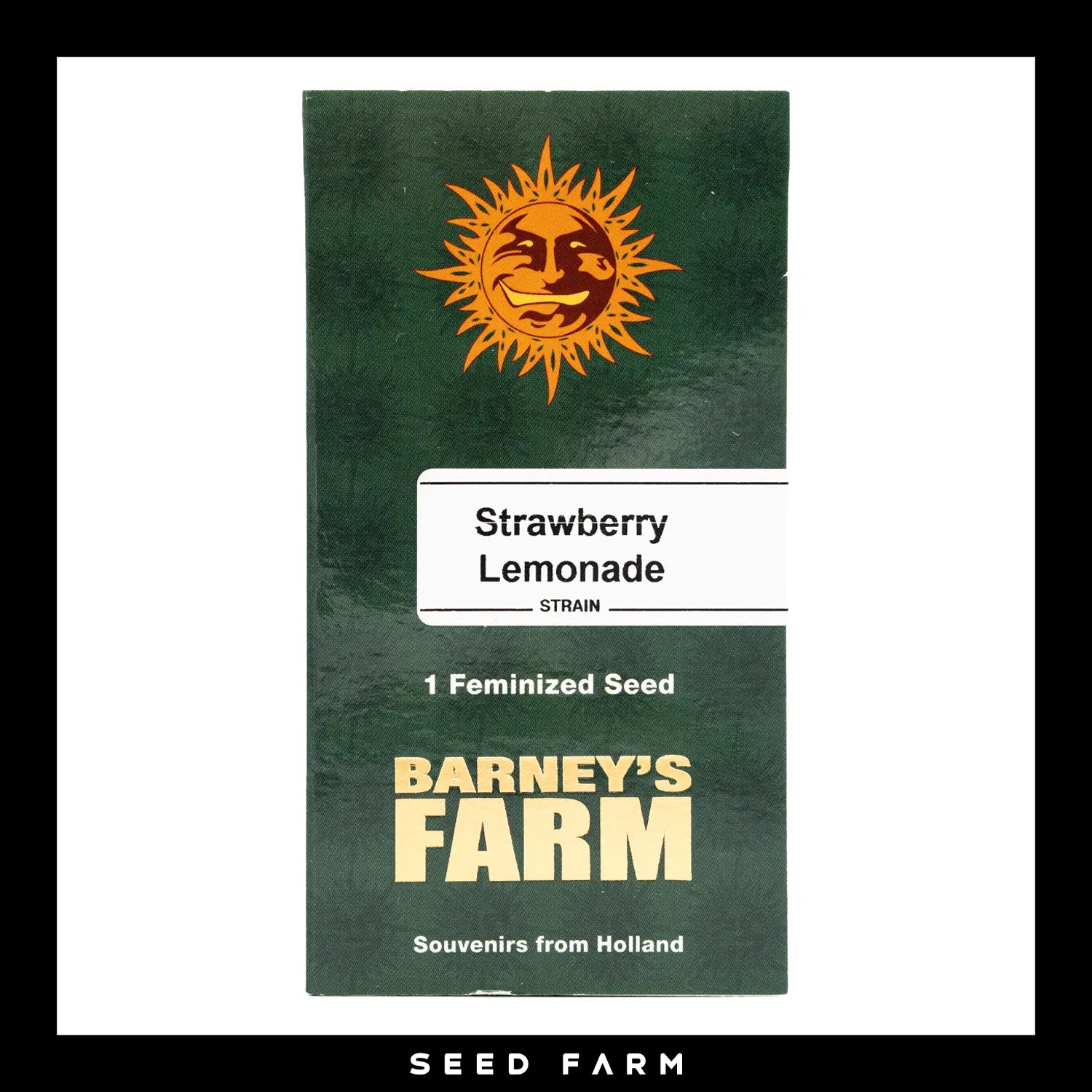 Barneys Farm, Strawberry Lemonade, feminisierte Cannabis Samen, 1 Stück, Vorderansicht