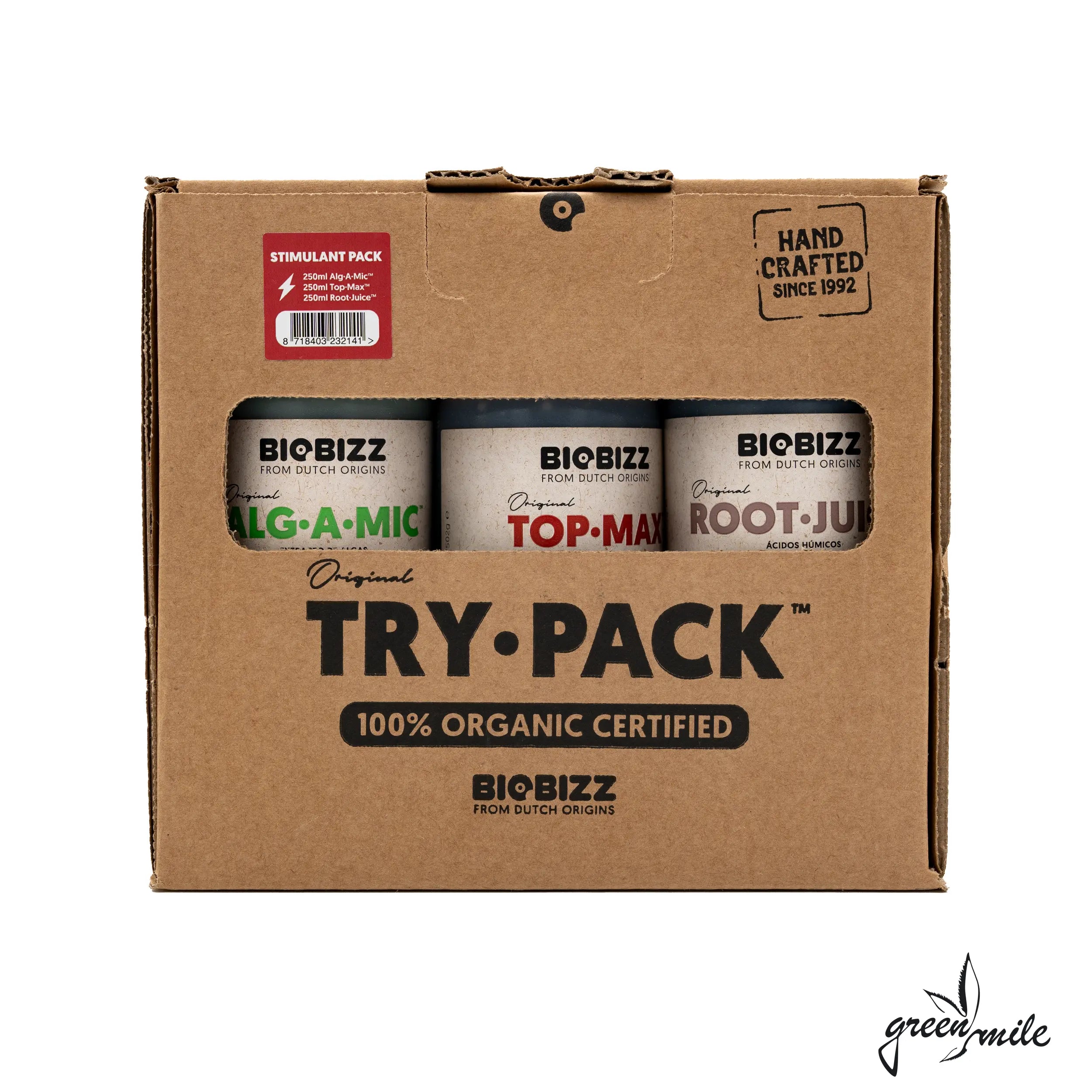 BioBizz Try Pack Stimulant, Vorderansicht