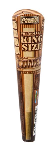 Cones - KING SIZE NATURAL CONES - 3stk. (unbleached)
