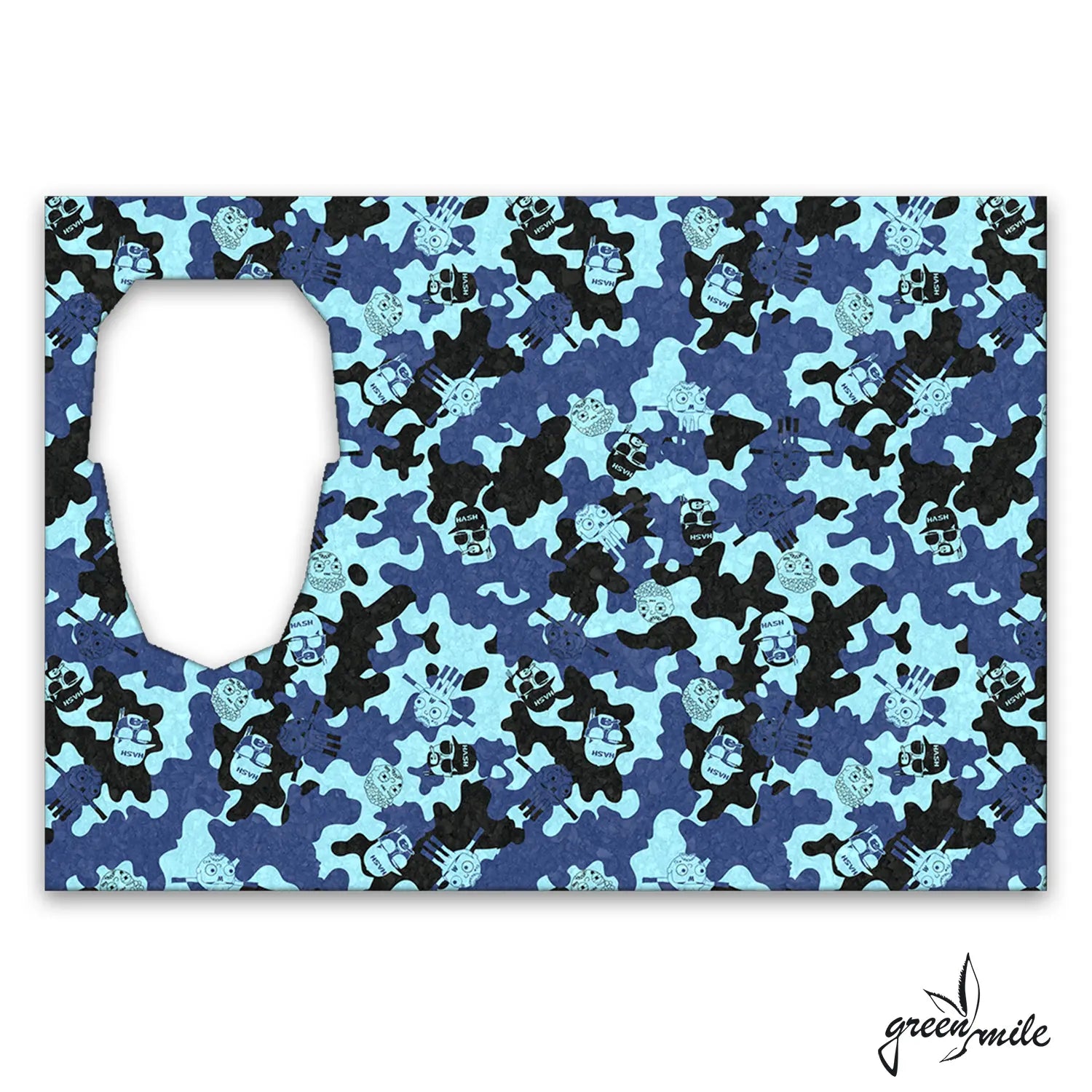 Dab Rite x Waterboyz, Camo, Moodmat, Rückansicht