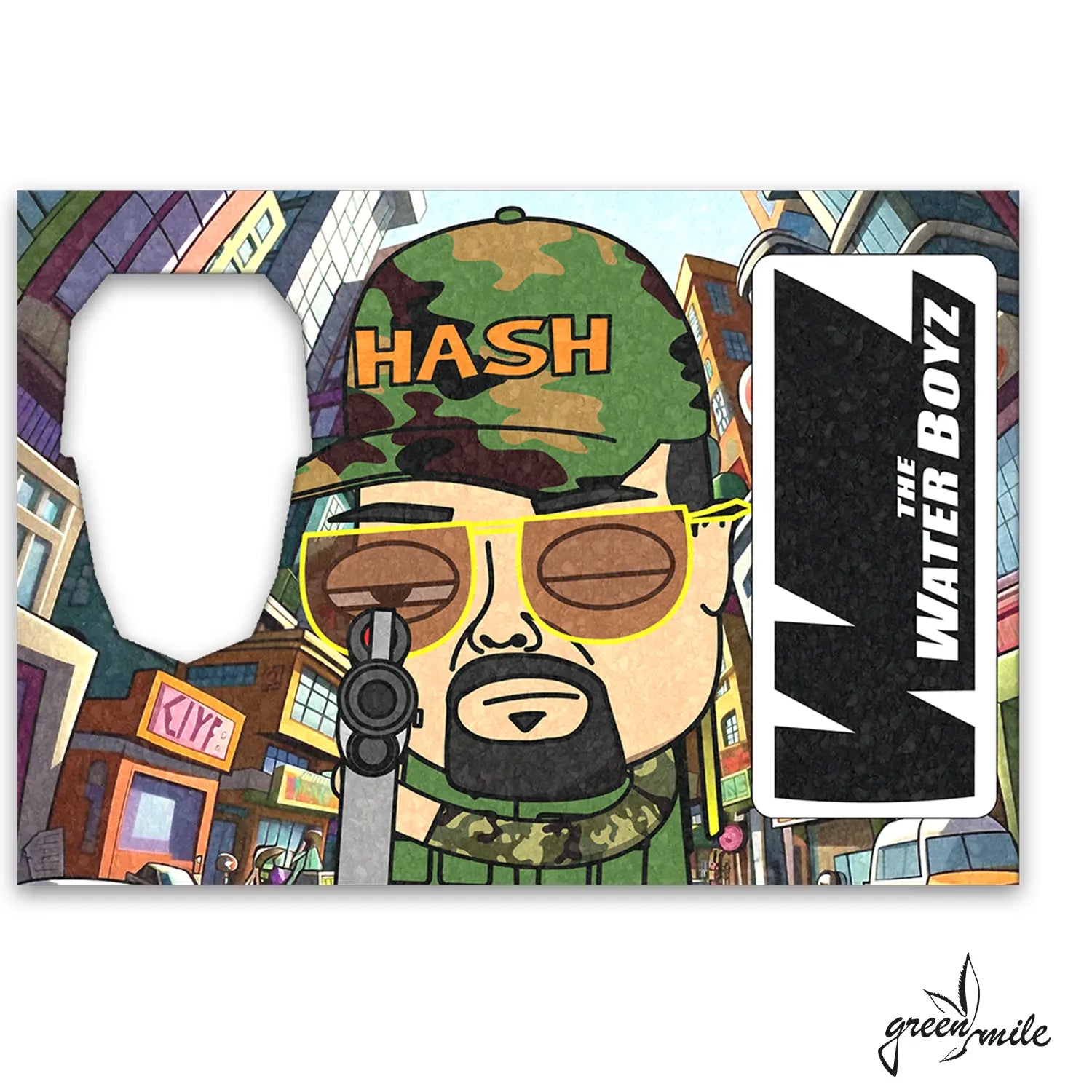 Dab Rite x Waterboyz, Lethal Torches, Moodmat, Rückansicht