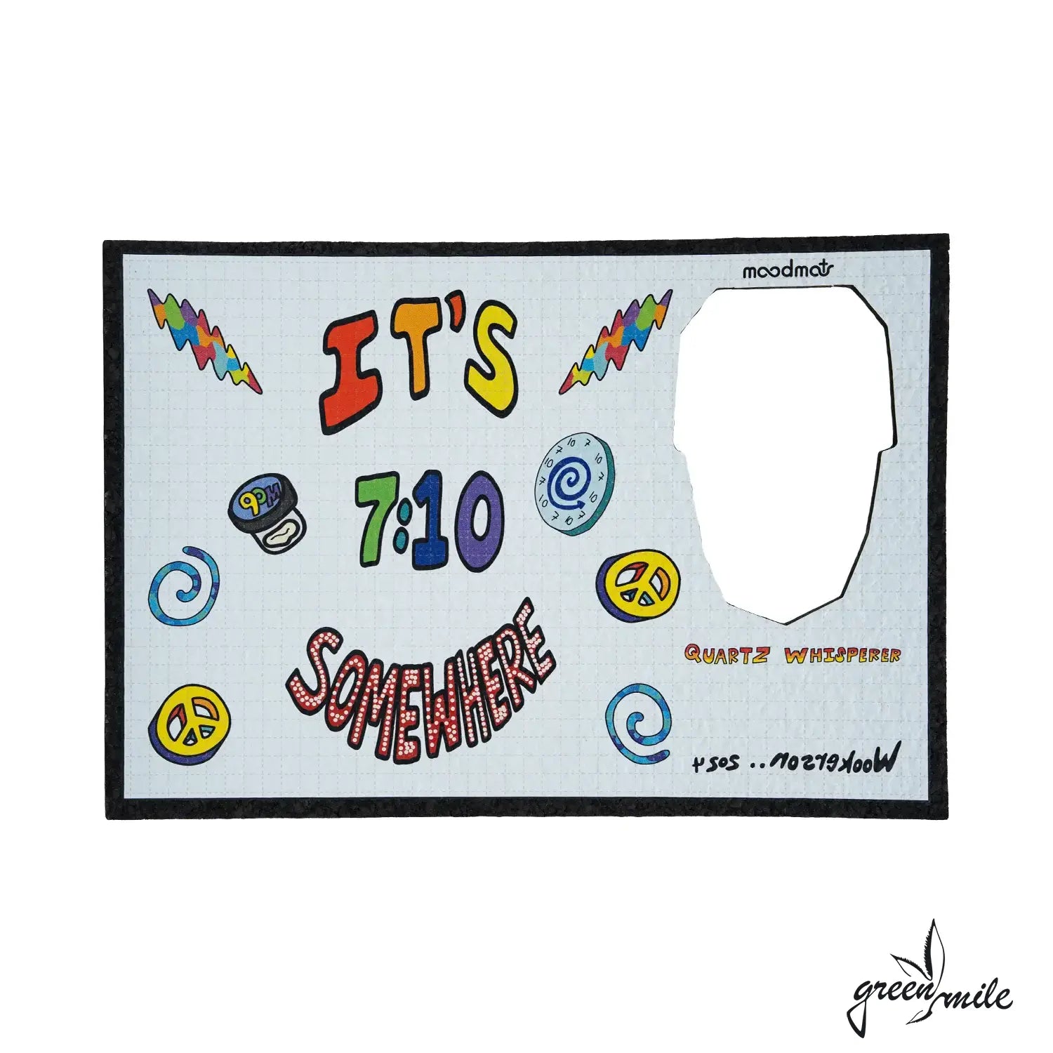 Dab Rite x Wookerson, Its 710 Somewhere, Moodmat, Dabrite Pro, Vorderansicht