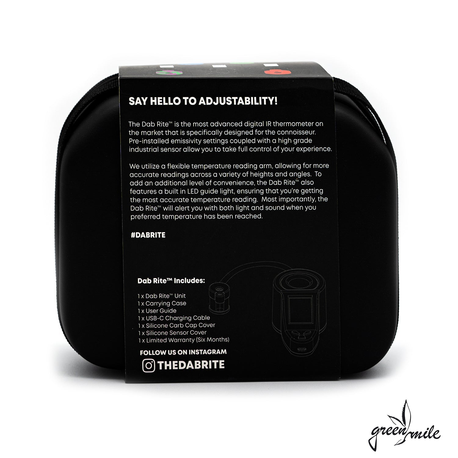 Dab Rite Verpackung Back