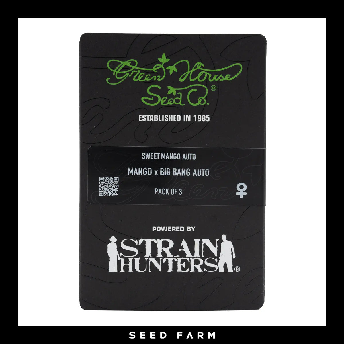 Green House Seed, Sweet Mango, automatische Cannabis Samen, Vorderansicht