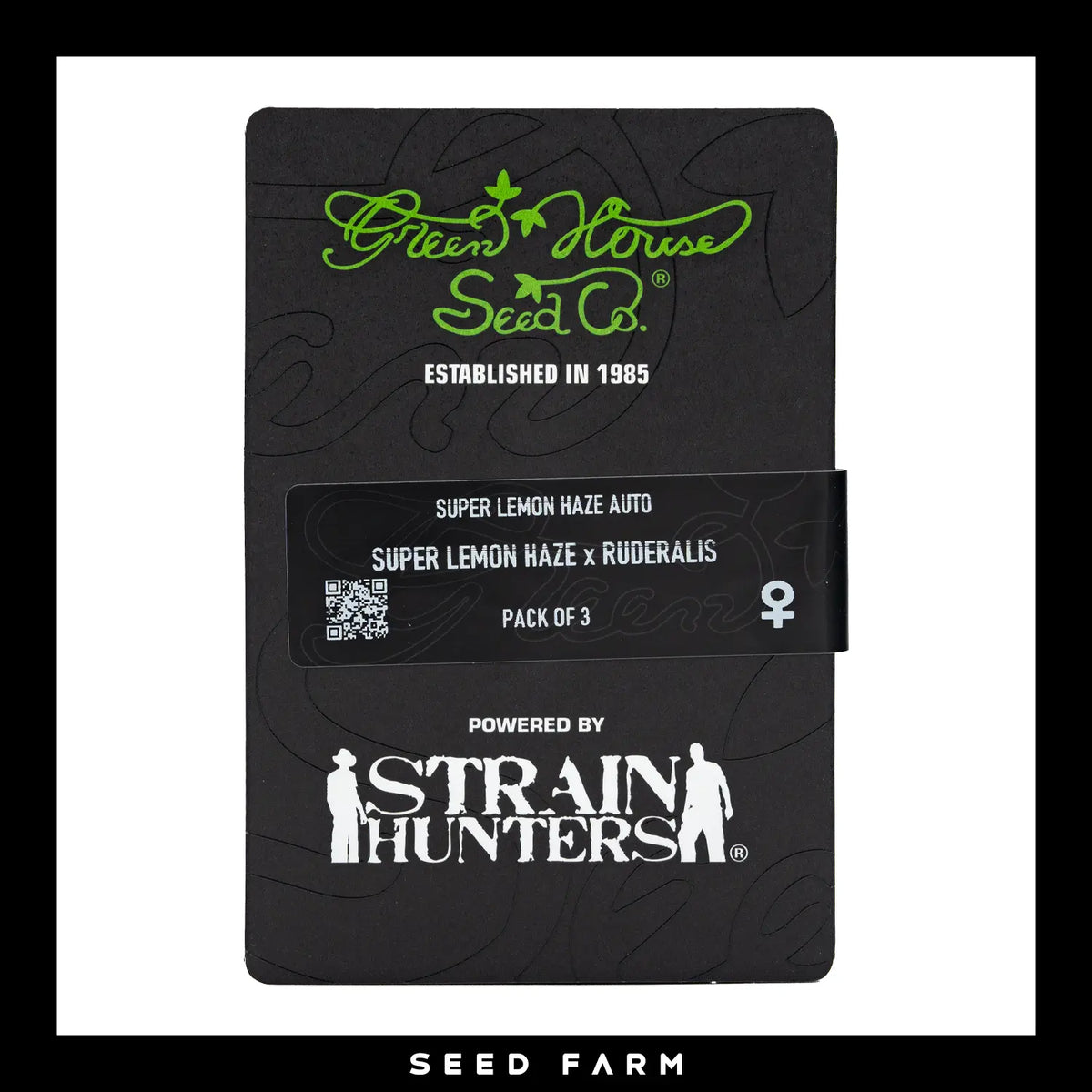 Green House Seeds, Super Lemon Haze, automatische Cannabis Samen, 3 Stück, Vorderansicht