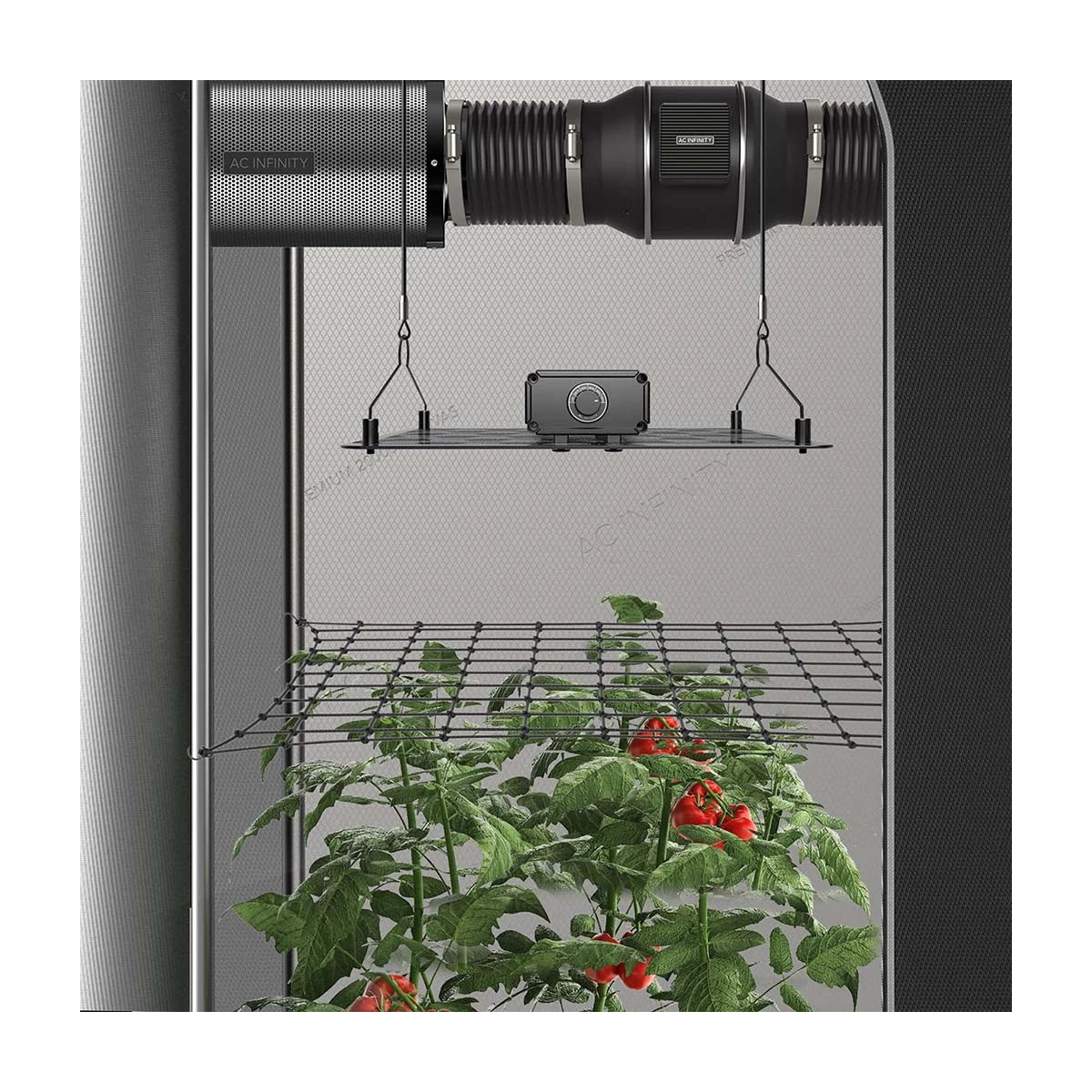 AC Infinity Grow-Zelt Gitternetz – SCROG-Trellis für 60×120, 90×90 ...