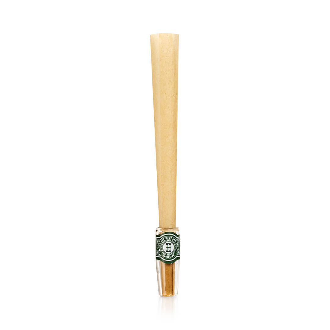Hemper - KS Brown Paper Cones mit Glastip | 2 Stk.