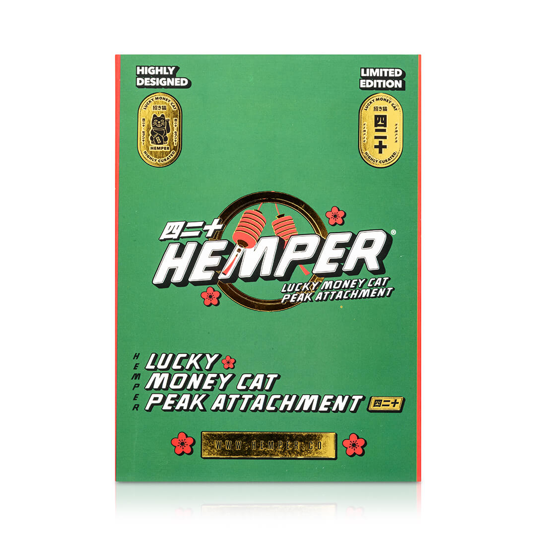 Hemper - Peak Attachment | Lucky Cat Waterpipe
