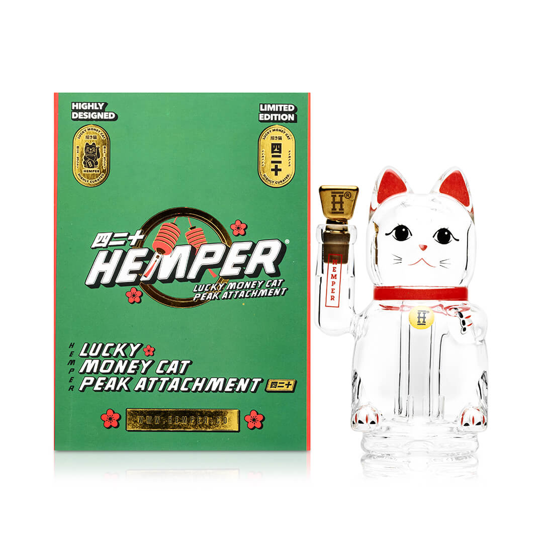 Hemper - Peak Attachment | Lucky Cat Waterpipe