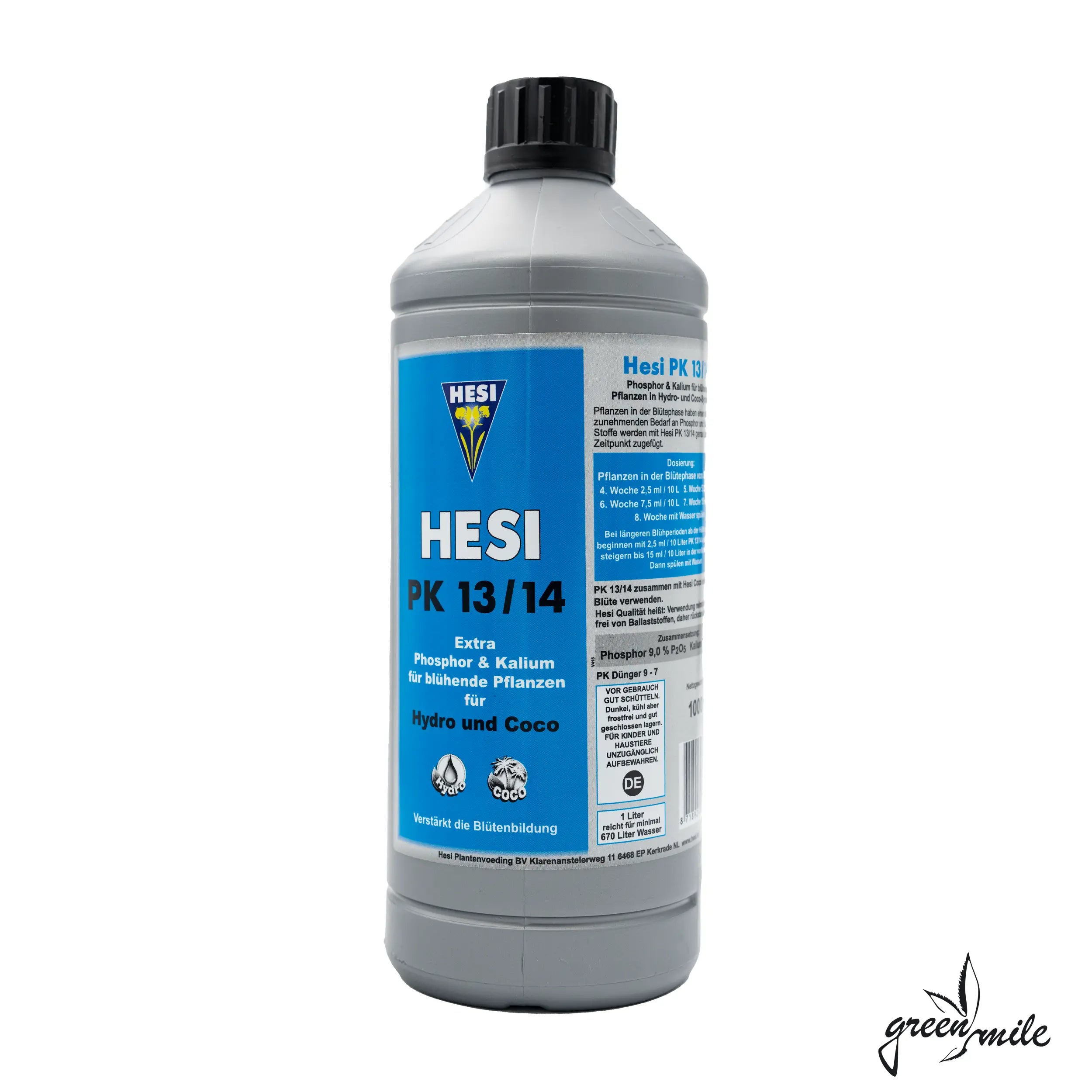 Hesi, PK13/14, 1 Liter, Vorderansicht