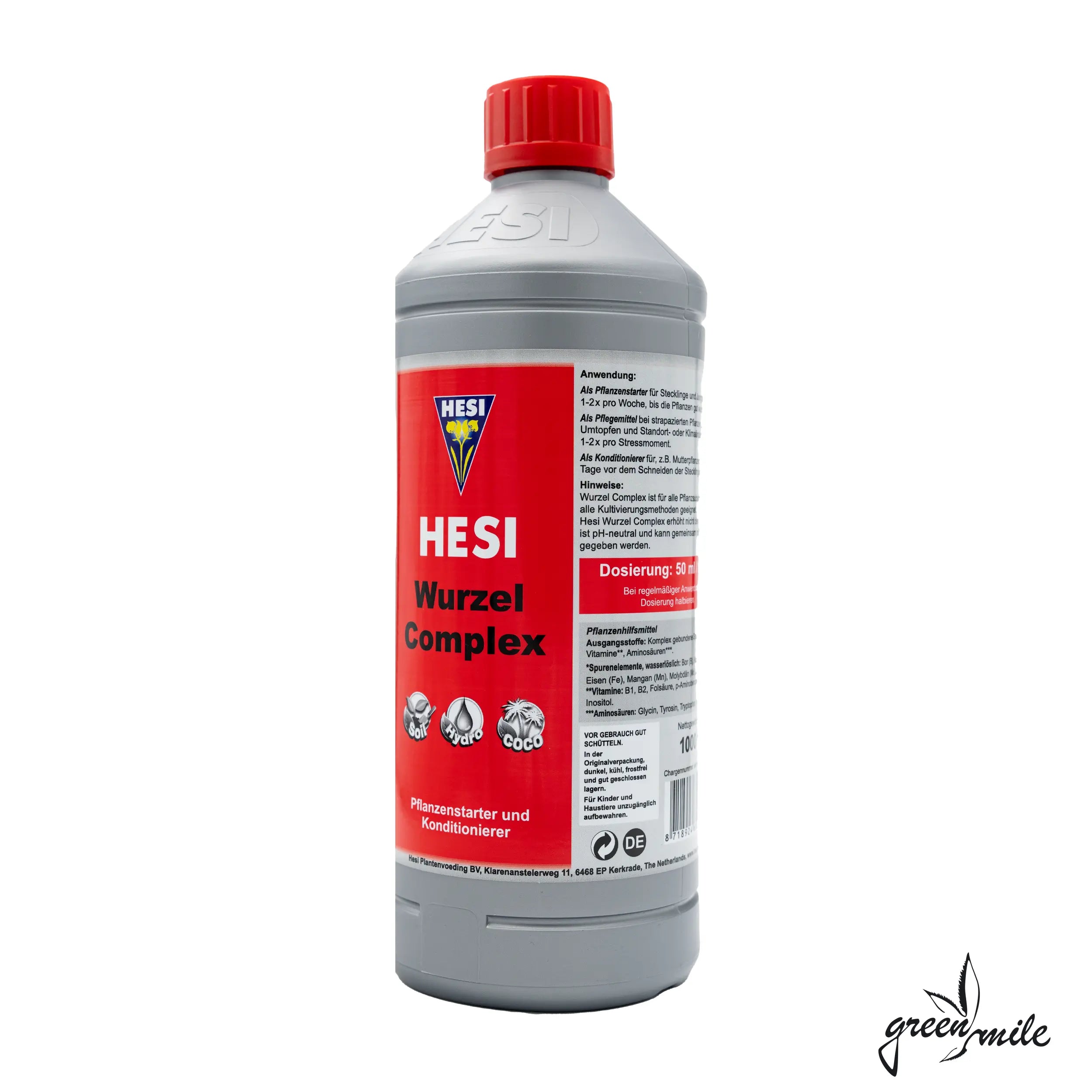 Hesi, Wurzelkomplex, 1 Liter, Vorderansicht