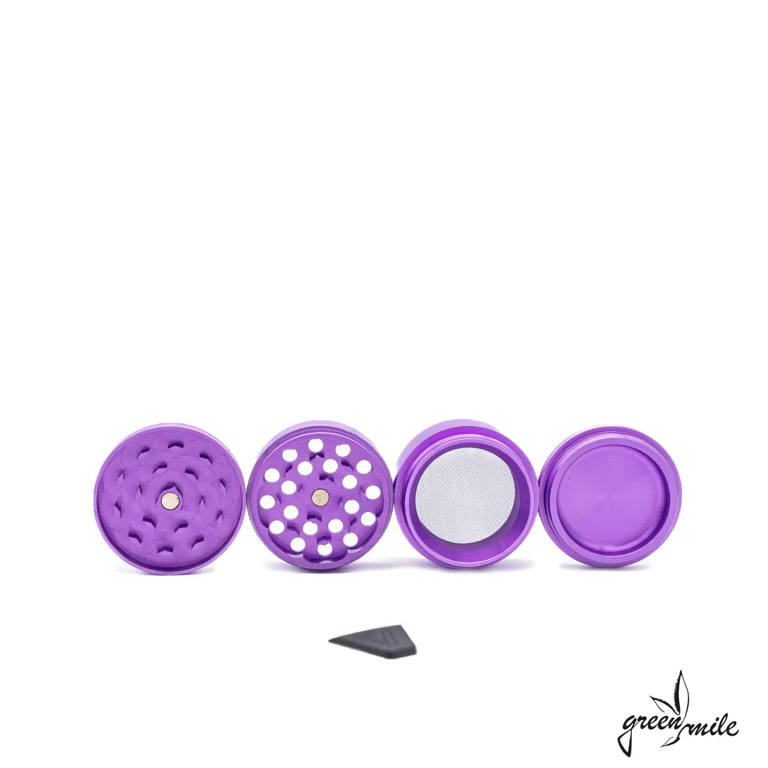 Higher Standards, Aerospaced Grinder, 4 teilig, 50mm, Purple, Frontal