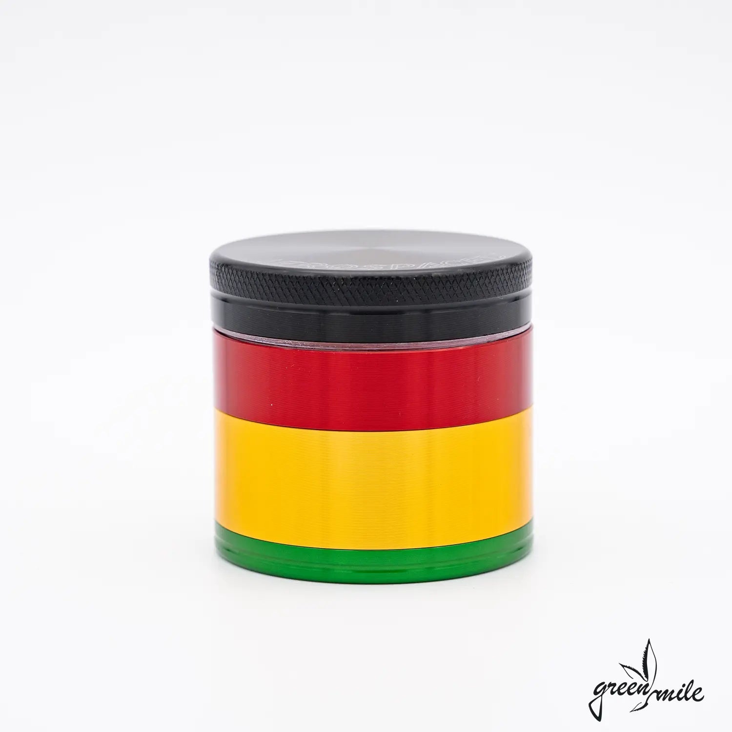 Higher Standards, Aerospaced Grinder, 4 teilig, 50mm, Rasta, geschlossen, Vorderansicht