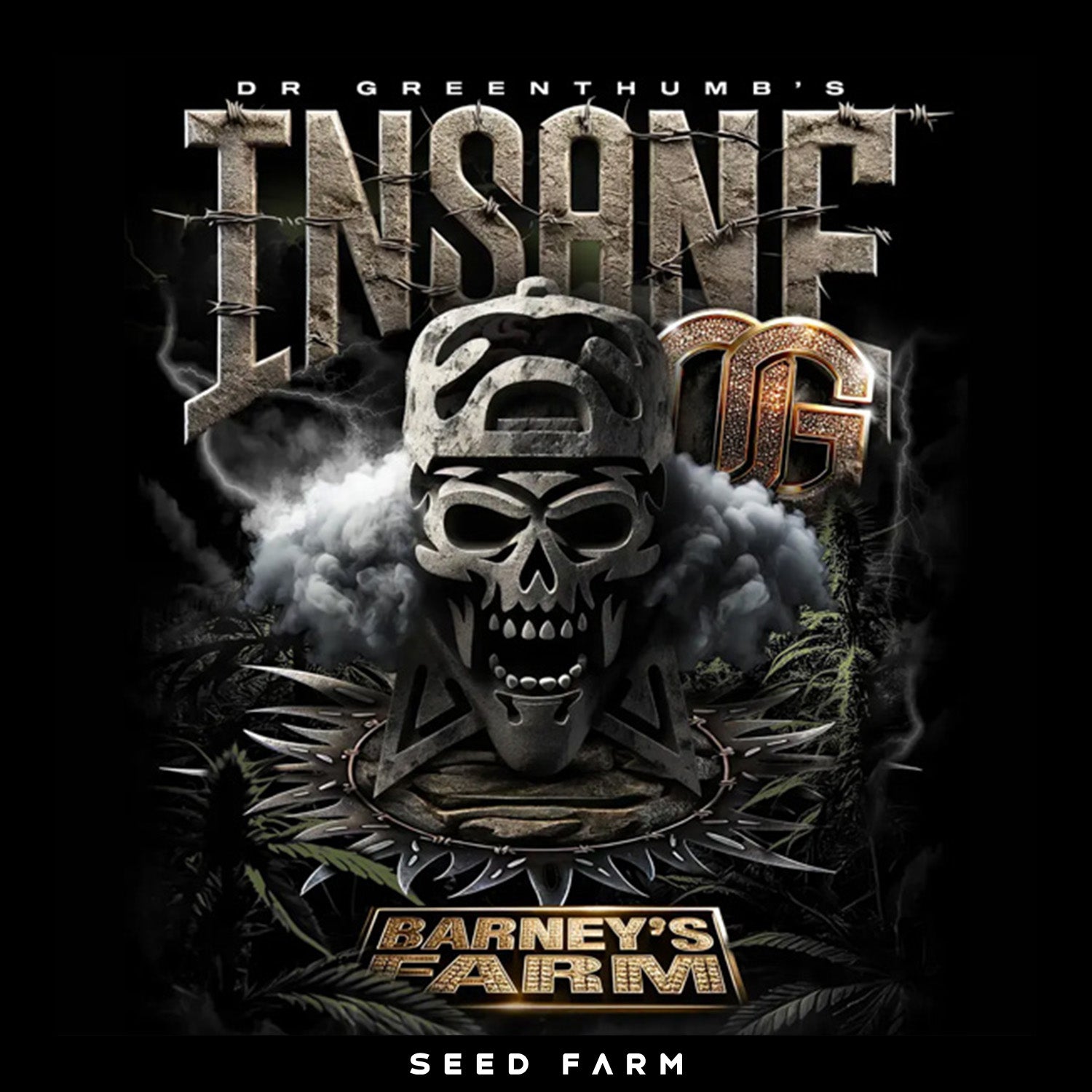 Barney's Farm - Insane OG  - Feminized - 3 Seeds
