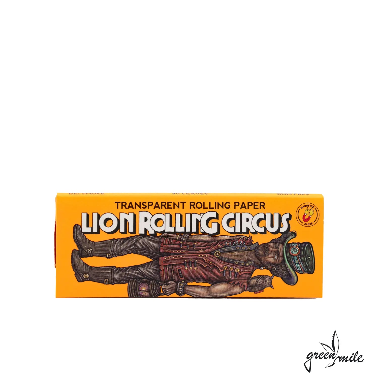 Lion Rolling Circus, King Size Slim, Transparent Papers, Vorderansicht