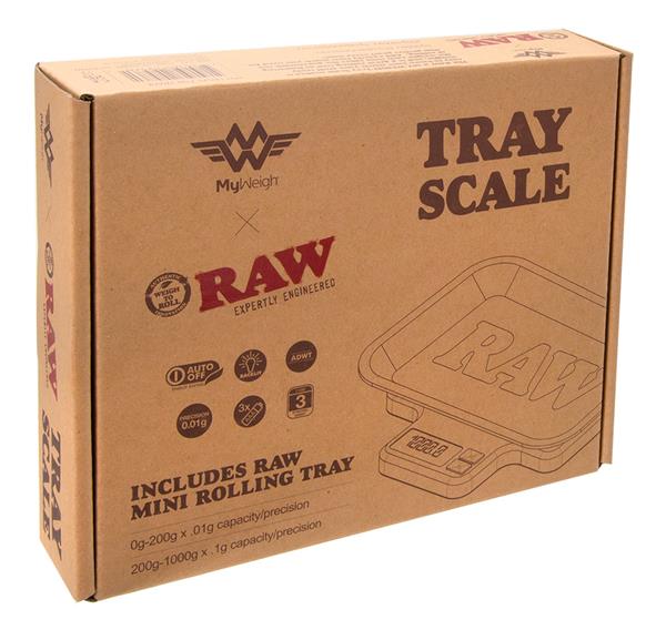 RAW x MyWeigh Tray Scale