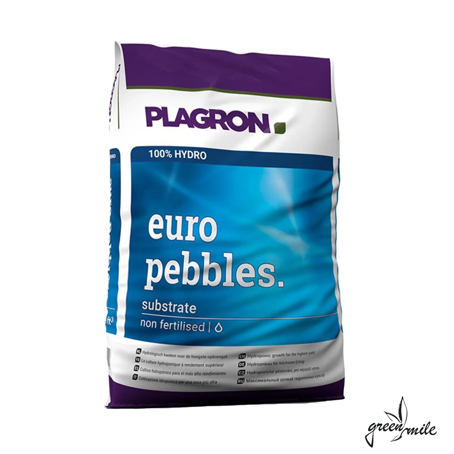 Plagron, Euro Pebbles, 45l Sack, Vorderansicht