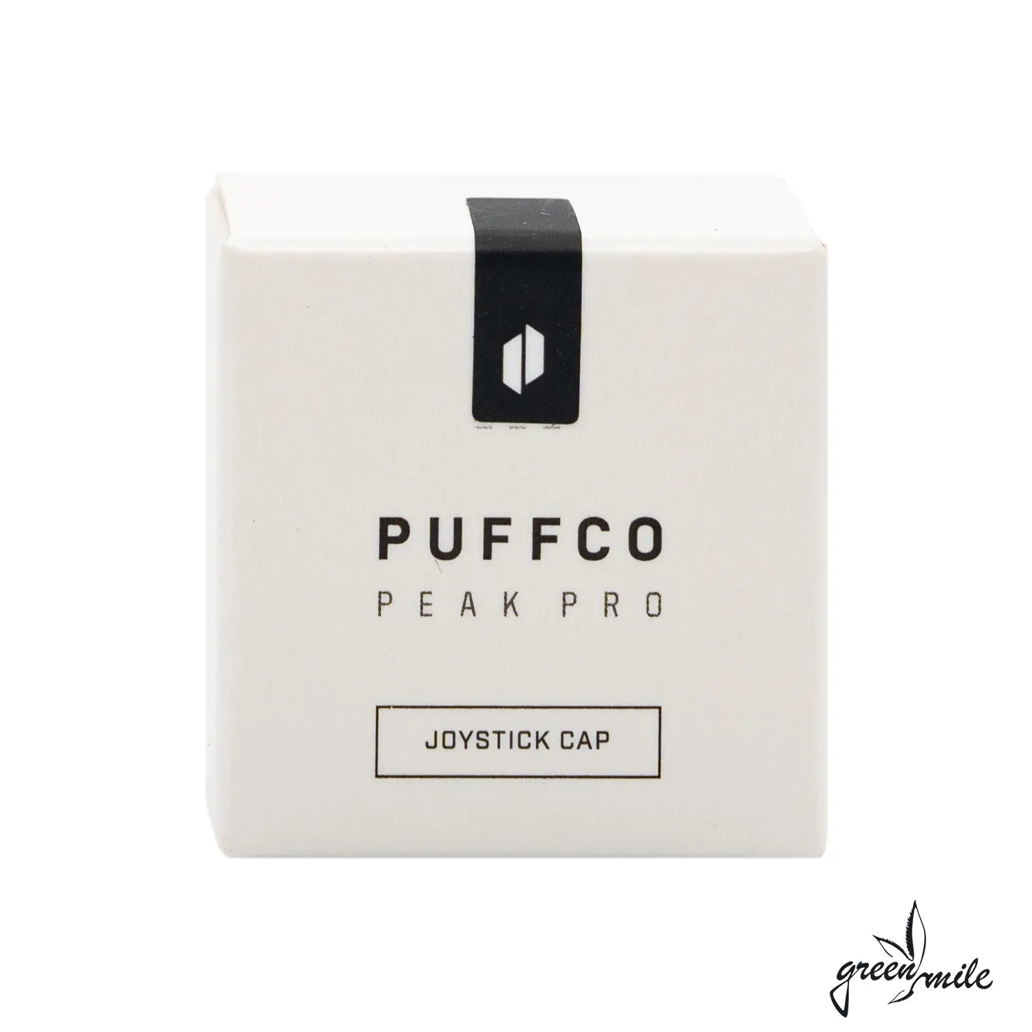 Puffco Peak Pro, Joystick Cap, Onyx, Schwarz, Verpackung, Vorderansicht