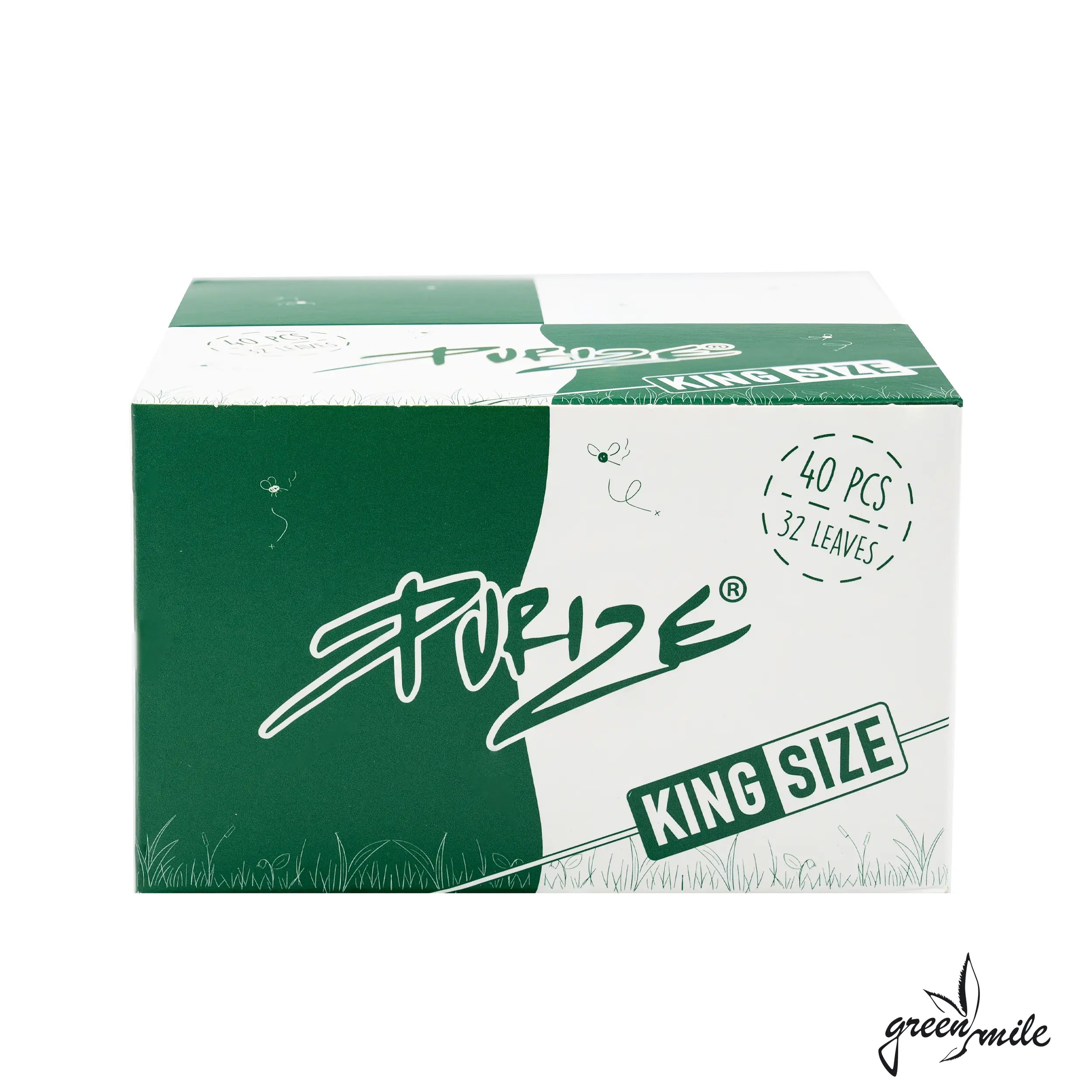 Purize, King Size Wide, Ultra Thin, Unbleached, VE, 40Stk, Geschlossen