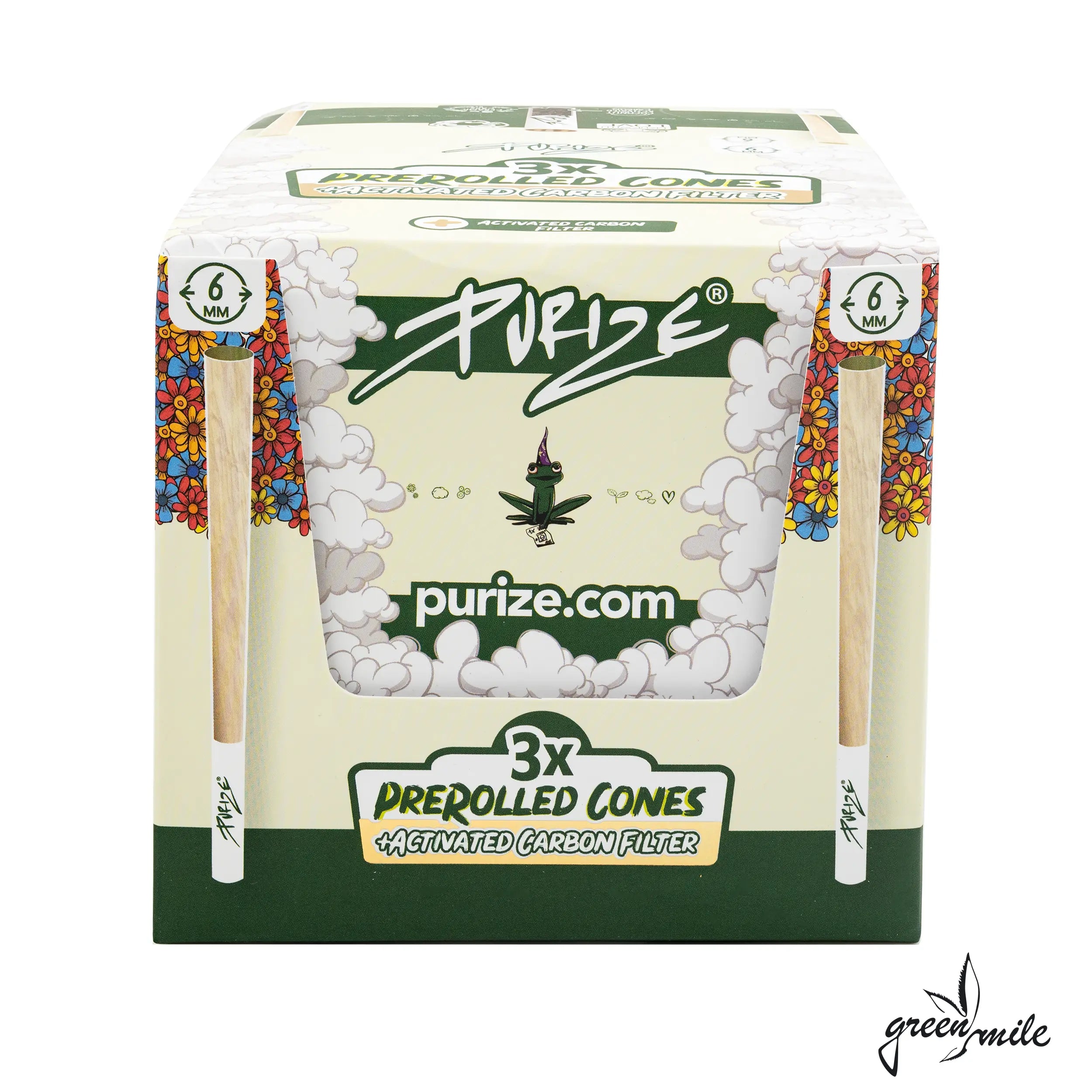 Purize, Pre-Rolled Cones, Regular, VE, 30Stk, Geschlossen