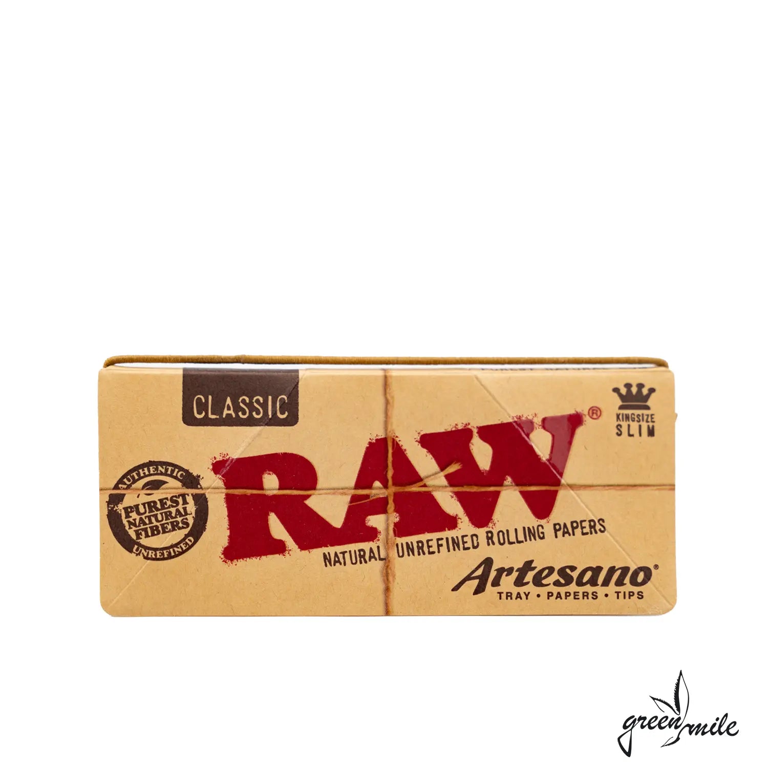 Raw, Artesano Classic, Kings Size Papers, Tips, Tray, Vorderansicht