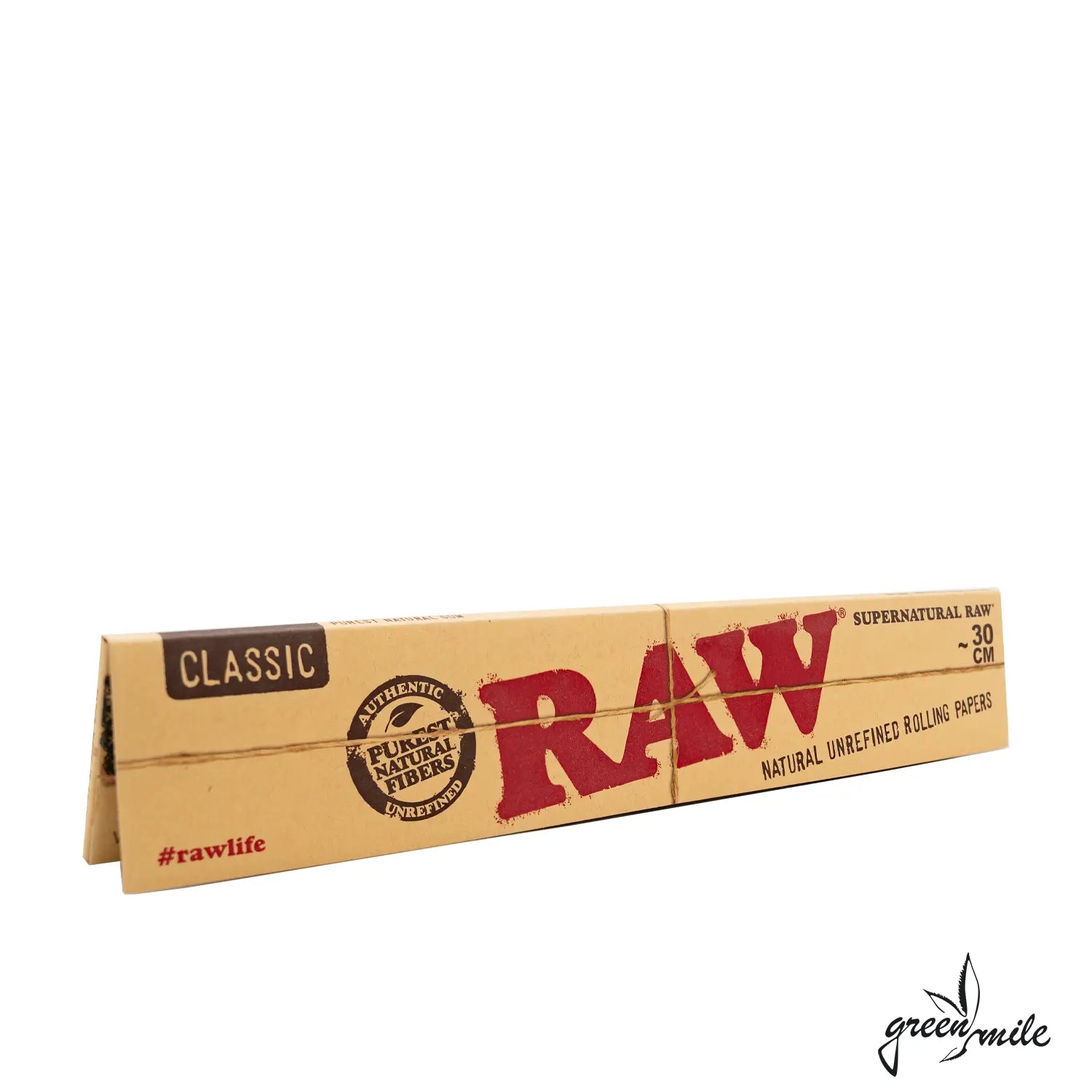 Raw, Classic, Extra Long Papers, 30cm, Seitenansicht