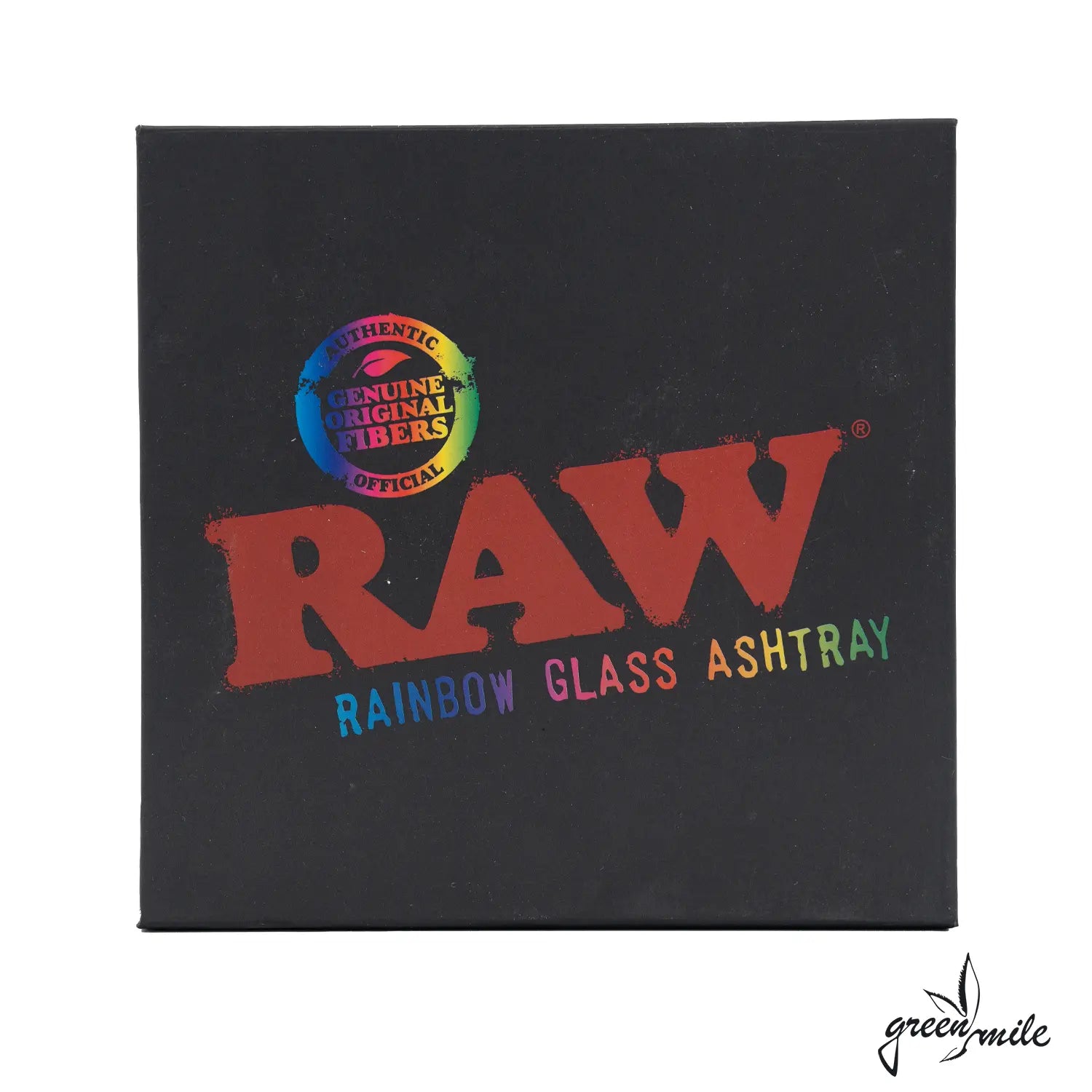 Raw, Regenbogen Glas Aschenbecher, Verpackung