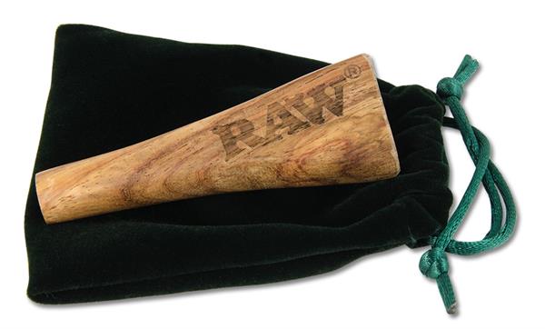 RAW - Double Barrel Cig Holder Wooden KS