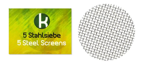 Stahlsiebe | Ø15mm | 5stk