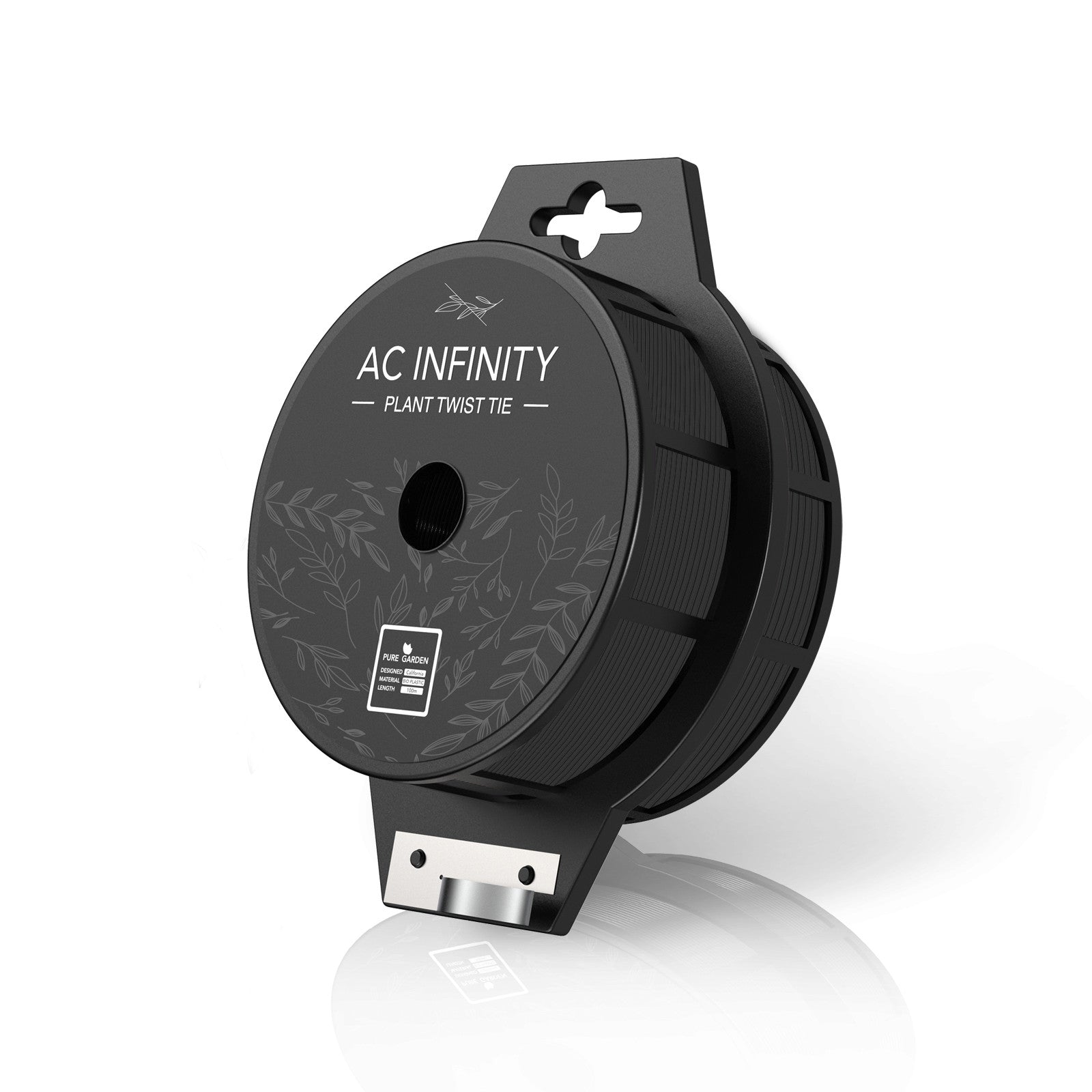 AC Infinity - Drahtbinder mit eingebautem Schneidmesser 100m | schwarz