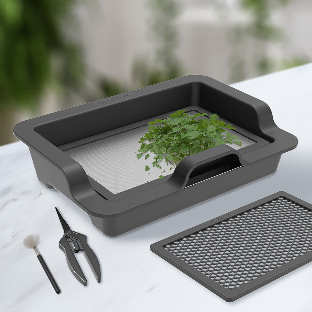 AC Infinity - Großes Trim-Tablett-System | 3-Tablett- & 2-Sieb-Set | austauschbares und ergonomisches Design