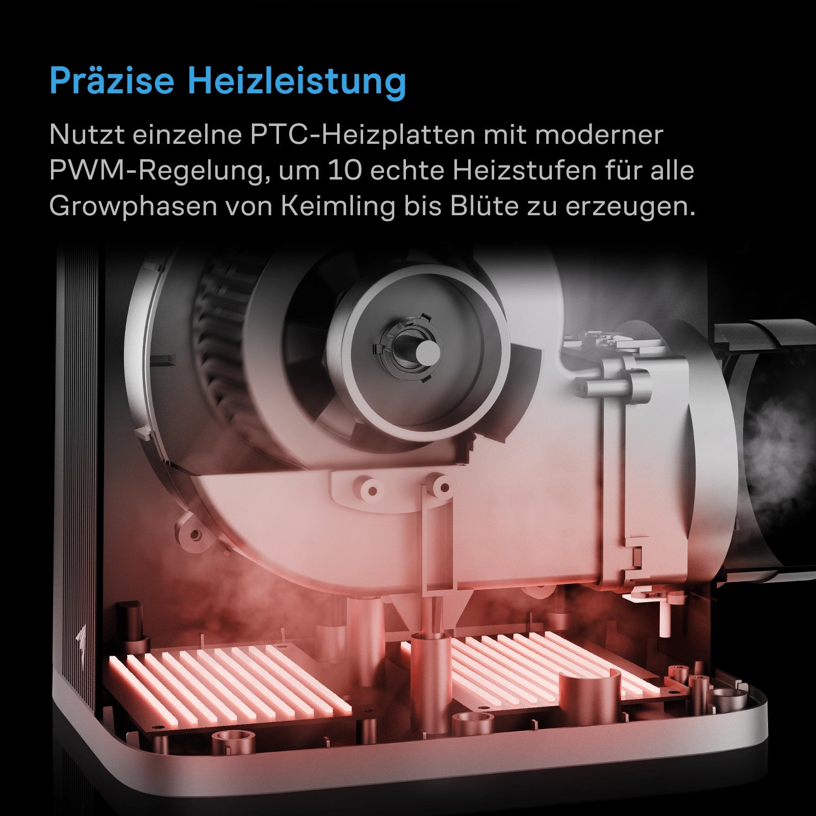 AC Infinity - THERMOFORGE T7 - Heizgerät