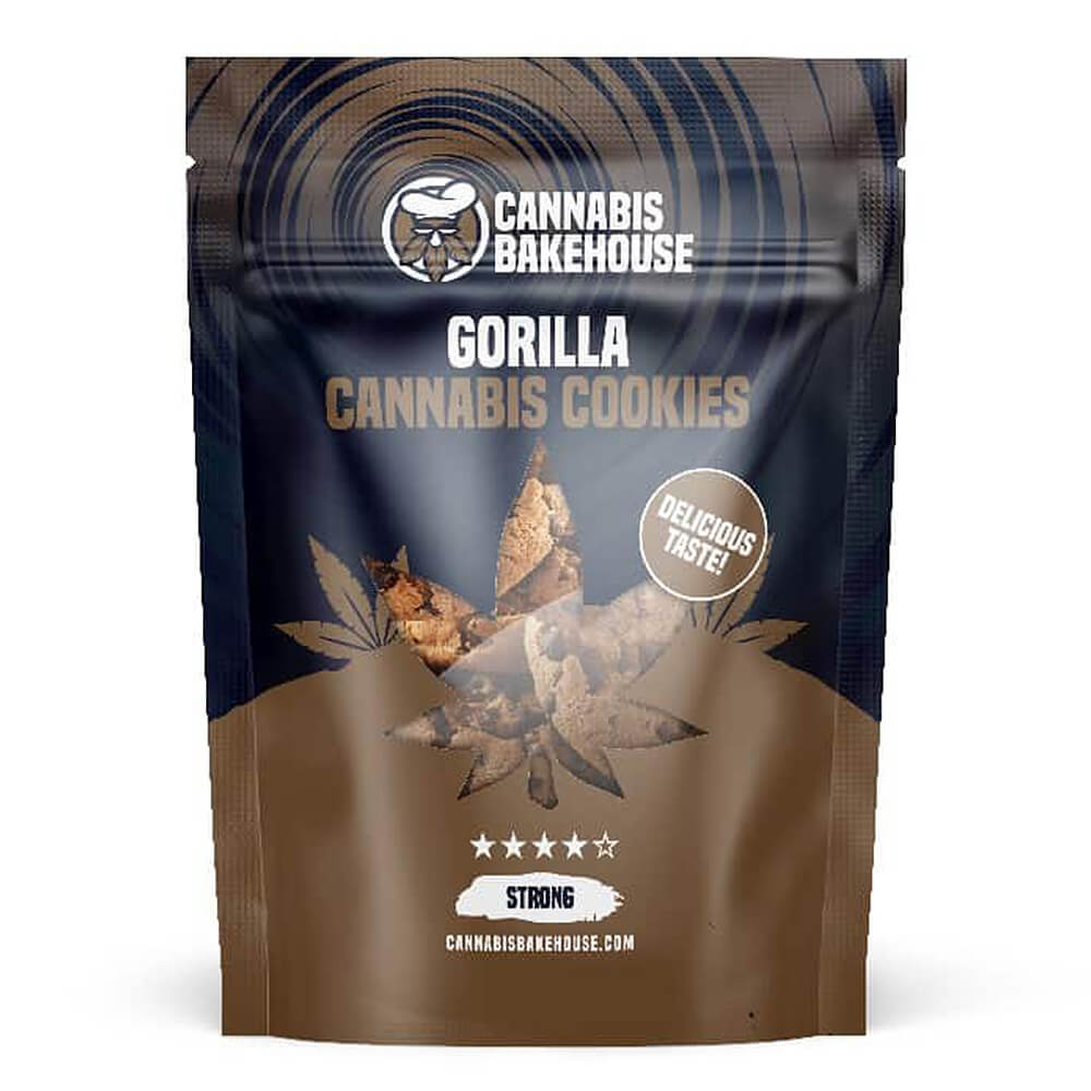 Cannabis Bakehouse Gorilla Cannabis Cookies (115g)