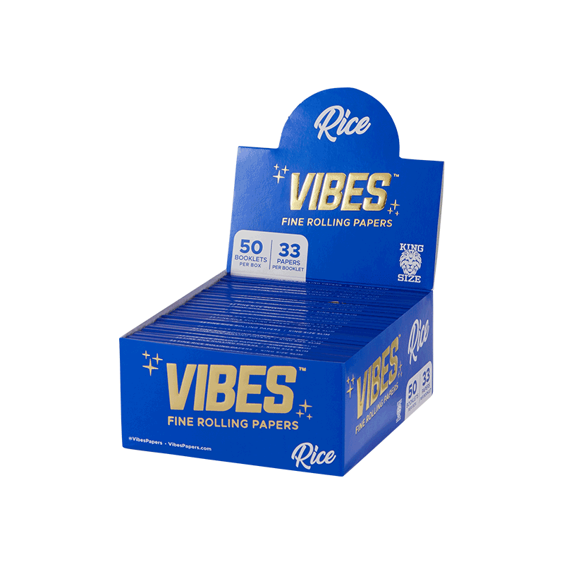 VIBES Blue - King Size Slim Rice