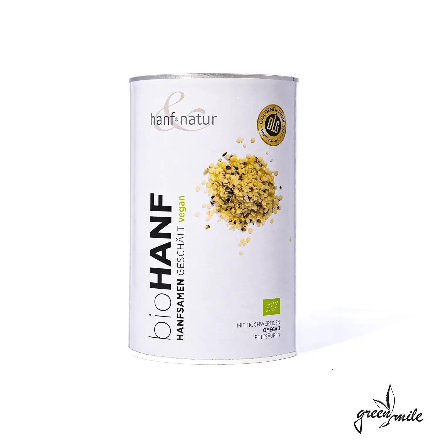 Hanf & Natur bioHANF Hanfsamen geschält Vegan Omega 3