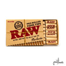 Raw Pre Rolled Cone Tips halboffen Frontansicht