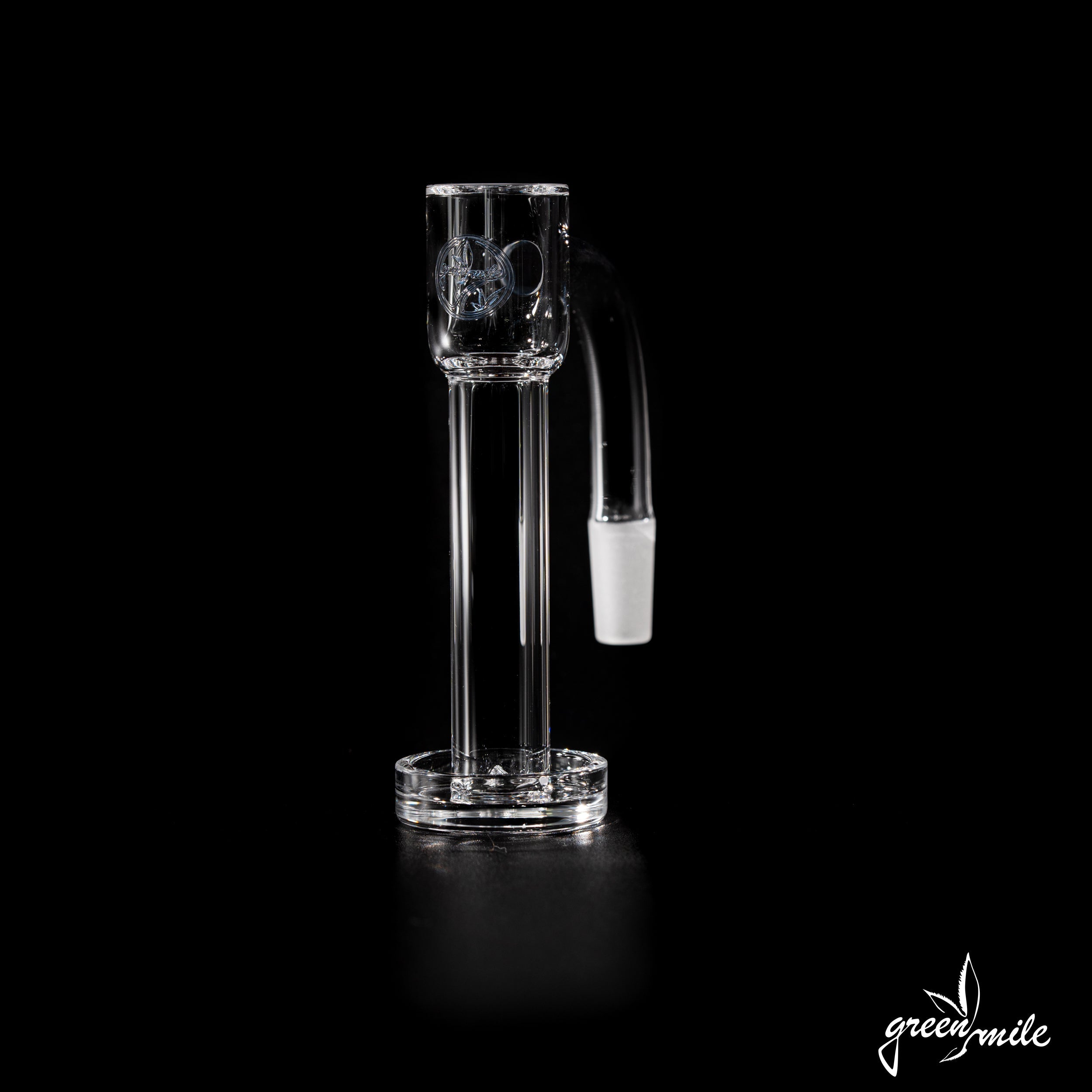 high quality Slurper XL quartz dabbing Quartzglas 710 Extraktion Extracts Rosin Dab 10mm male Green Mile front