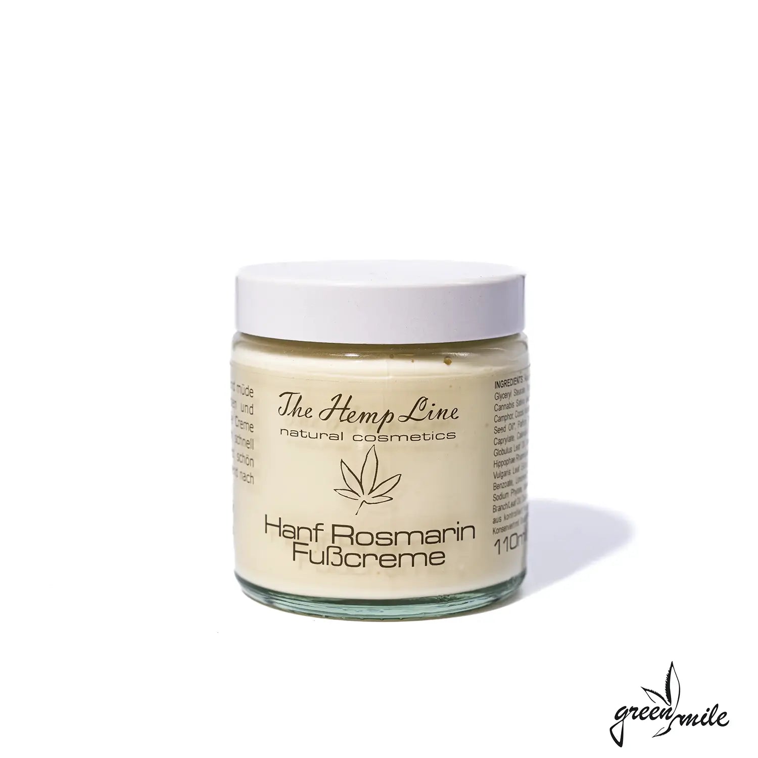 The Hemp Line Hanf Rosmarin Fußcreme 110ML